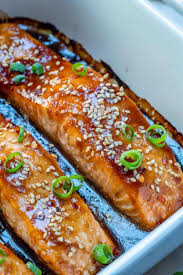 Baked Teriyaki Salmon Recipe In 2020 Easy Salmon Recipes Baked Teriyaki Salmon Salmon Teriyaki Recipe