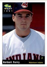1991 Watertown Indians Classic/Best #21 Herbert Perry Mayo Florida FL Card