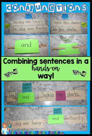 Get Hands On With Conjunctions Differentiation Station Creations Teaching Conjunctions Sentence Activities Compound Subjects And Predicates