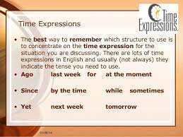 Mixed Tenses Tenses The Tenses Mixing