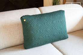 Oreiller rectangulaire grande taille hommes et femmes généralement place beaucoup de lots de énergie à l'intérieur concevoir votre maison pour la raison que vous choisissez vivre en un incroyable. Grand Coussin Quilt Vert Sombre Motifs Geometriques Pib