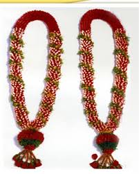 Samphanghi And Rose Petals Wedding Garland Flower Garland Wedding Rose Petals Wedding Indian Wedding Garland