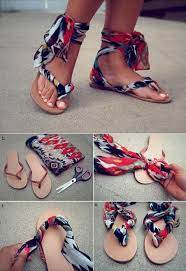 10 Ways To Make Your Own Sandals For Summer Gladiator Sandals Diy Diy Sandals Diy Flip Flops