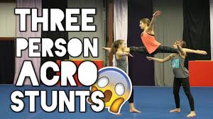 Learn english free online at english, baby! 3 Person Acro Stunts Youtube