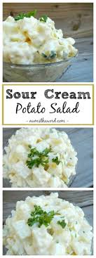 The recipe does specify 3 qts of water and a large pot for cooking the potatoes. Sour Cream Potato Salad Numstheword Sour Cream Potato Salad Sour Cream Potatoes Potatoe Salad Recipe