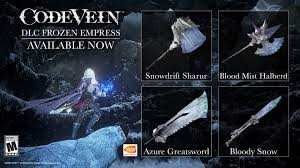 Murder mystery x codes (expired). Bandai Namco Entertainment Code Vein Dlc 2 Frozen Empress Is Now Available Get Equipped With All New Weapons And Take The Challenge Order Code Vein Now For Ps4 Xbox One