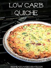 Low Carb Quiche Redhead Can Decorate Recipe Low Carb Quiche Quiche Recipes Brunch Recipes