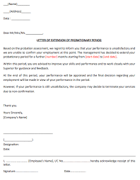 Sample of motivation letter helps an alternate sort of individual for an alternate sort of position. Hr Guide Probationary Period Letter With Templates