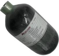 Carbon Fiber Air Tank 1.1L/ 300bar Extra Lite PCP Paintball Tank CE  Certified