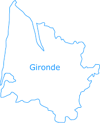C'est la ville où se trouve le musée des beaux arts et où habitent les rouennais la normandie est célèbre pour ses écrivains. Carte Departement Gironde Departement Gironde Et Codes Postaux Gironde