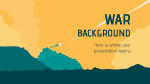 Choose from thousands of free powerpoint backgrounds. War Background Google Slides Theme And Ppt Template