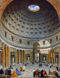 Download it on your apple or android device and enjoy your visit to the pantheon of rome!learn about history, architecture, religious activities, secrets, fun facts and useful tips. File Giovanni Paolo Panini Interior Of The Pantheon Rome Google Art Project Jpg Wikimedia Commons