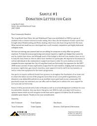 Acknowledgement letter sample for student. Sample Donation Letters California State University Long Beach