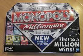 Arrange the houses, hotels, title deeds and money (in value order) in the separate sections of the game tray. Monopoly Millionaire Board Game Boardgamegeek