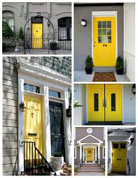 Check out the images below for a bit of inspiration. Exterior Color Inspirations The Bright Bold Yellow Door House Appeal
