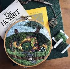 Looking for an advice video on how to design cross stitch patterns? A Stitch In Time Embroidery Patterns The Hobbit Embroidery Projects