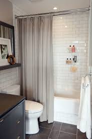 09 of 16 black & white & bold all over Subway Tile Really Like This Bathroom Small Bathroom Remodel Small Bathroom Decor Bathrooms Remodel