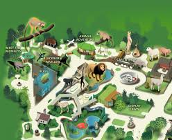 Visual Map Of London Zoo Zoo Map Zoo Project London Zoo Animals