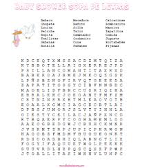 Para un baby shower más activo, coloca biberones en forma de triángulo con un poco de arena. Pin De Lorena Ocampo En Baby Shower Sopa De Letras Letras Baby Shower Juegos Para Baby Shower
