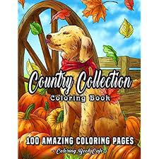 Discover our 1,500+ free adult coloring pages : Buy Country Collection Coloring Book An Adult Coloring Book Featuring 100 Amazing Coloring Pages Including Beautiful Country Landscapes Charming Country And Much More Country Coloring Books Paperback Illustrated March 11