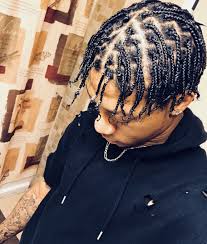 Custom Box Braids Braided Hairstyles Hair Twist Styles Mens Braids Hairstyles