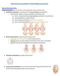 Image result for Brow Presentation