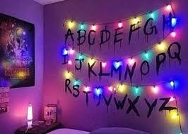 Stranger Things Inspired Alphabet Wall Diy Room Decor Stranger Things Wall Stranger Things Alphabet Wall Room Diy