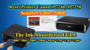 Take action now for maximum saving as these. Cara Reset Printer Canon Ip7240 Ip7250 Support Code 5b00 The Ink Absorber Is Full Youtube