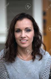 These four shades of brown have dimension and will help to make your hair look like it has more body. Photo Of A Very Attractive 40 Year Old Woman With Brown Hair And Eyes Stock Photo Picture And Royalty Free Image Image 60457100
