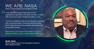 We Are NASA: Marc Dear, Senior Program/Project Control Specialist  (Contractor)