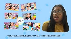Moriah elizabeth is a you tuber who has an art channel. Testing Out Moriah Elizabeth S Art Things To Do When You Re Bored Youtube