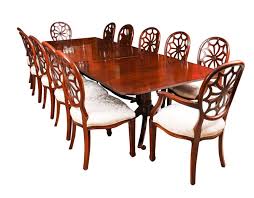Regency Revival Dining Table Early 20th Century And 12 Bespoke Dining Chairs In 2020 Dining Table Modern Dining Room Set Dining Room Sets
