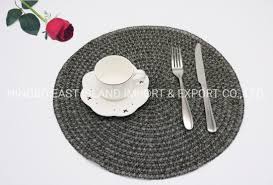 Placemats bring out the style and fun for dinner and charger plates add sophistication to the dinner table. China Manufacturer Wholesale Placemats Environmental Smooth Surface Restaurant Table Mat Coffee Table Placemat China Handmade And Placemat Price Made In China Com