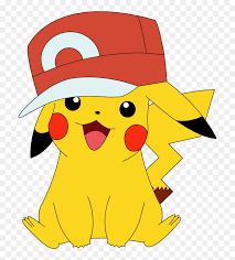 Draw the body using one long, curved line. Pokemon Ashhat Pikachu Ash Hat Freetoedit Draw Pikachu With Ash S Hat Hd Png Download Vhv
