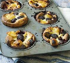 Blackberry Apple Yorkshire Puddings Recipe Yorkshire Pudding Recipes Yorkshire Pudding Bbc Good Food Recipes