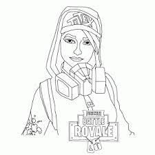 Fortnite skye skin coloring pages. Fortnite Battle Royale Coloring Pages Fun For Kids Leuk Voor Kids