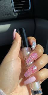 Pink Diamond And Nails Iridescent Coffin Nails Designs Pretty Acrylic Nails Cute Acrylic Nails So, if you can't afford a diamond, you can try to use them on your nails with amazing styles and glitters also rhinestones!