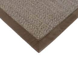 Teppich berber casa berber teppichboden sisal teppich 200x300. Sisal Teppich Bellevue Sand Mit Microfaserbordure
