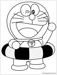Help them take their imagination to a new level! Doraemon Is Going Swimming Coloring Pages Doraemon Coloring Pages Coloring Pages For Kids And Adults
