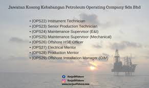 The field is operated by kebabangan petroleum operating company, a joint operated company with conocophillips sabah ltd. Jawatan Kosong Kebabangan Petroleum Operating Company Sdn Bhd