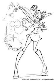 Winx 23 Fairy Coloring Pages Fairy Coloring Cartoon Coloring Pages