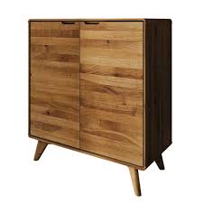 Landhaus schuhkommode in weiß und eichefarben 65 cm breit. Wohnzimmer Kommode Vinial Aus Wildeiche Massivholz 90 Cm Breit