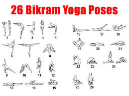 26 2 The Bikram Series Bikram Yoga Poses Yoga Poses Chart Bikram Yoga Postures