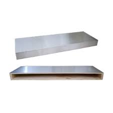 10 deep x 2.5 thick. Omega National Products Company Llc 30 Stainless Steel Floating Shelf Omega National Fs0130stuf1