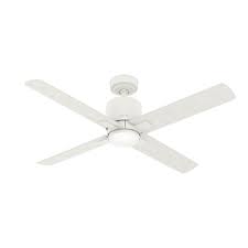 We did not find results for: Hunter 53430 Matte White Visalia 52 4 Blade Indoor Outdoor Led Ceiling Fan With Remote Control Lightingdirect Com