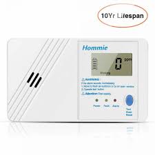 Learn how to help keep your home and family safe from co. Hommie Carbon Monoxide Alarm Detector For Home Security Voice Warning Co Monitor Battery Operated With Lcd Digital Display And Peak Memory 10 Years Lifespan Hommie