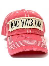 New Rose Bad Hair Day Embroidery Patch Baseball Cap C31834ho9yz Bad Hair Day Bad Hair Hats For Women