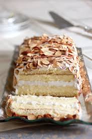 Toasted Almond Dacquoise Captures The Artistic Flair Of A Boutique Bakery Specialty Desserts Meringue Desserts Almond Cakes