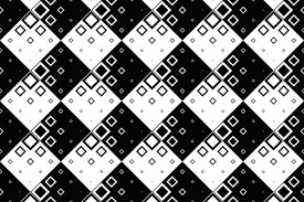 Black And White Square Pattern Seamless Black And White Square Pattern Graphic By Davidzydd Creative Fabrica In 2020 Square Pattern Black And White Pattern