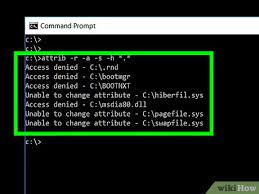 Remove computer viruses using cmd, without any antivirus. How To Locate Viruses Using The Attrib Command 11 Steps